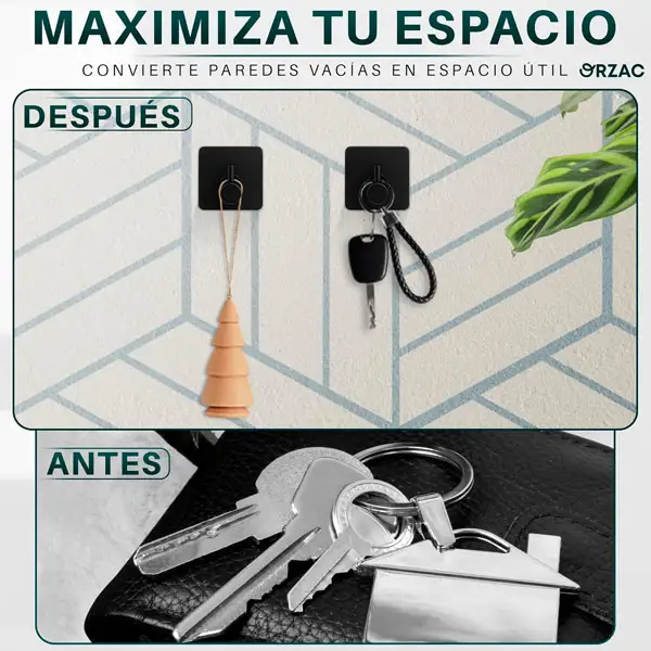 Ganchos-Adhesivos-Negro-Alburnus-Shop-1