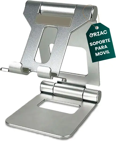 Soporte Telefono - Gris -- Alburnus-Shop (2)