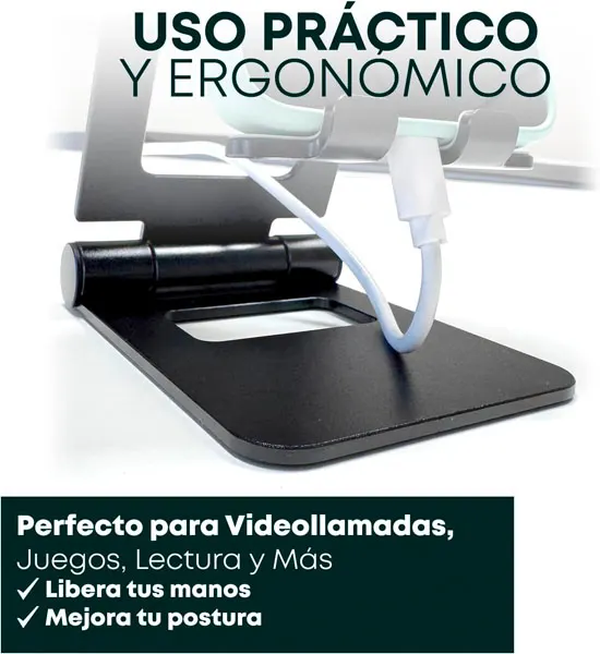 Soporte Telefono - Negro -- Alburnus-Shop (2)