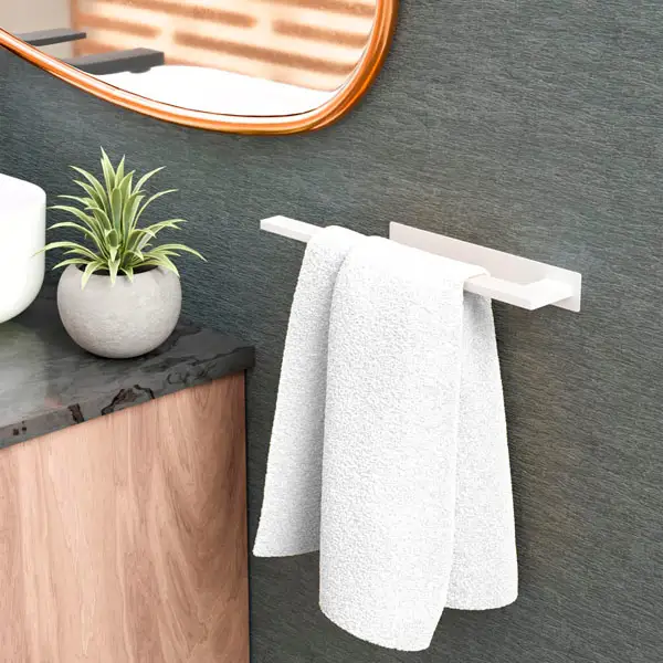 Toallero Rectangular 39_3 cm - Blanco -- Alburnus-Shop (3)