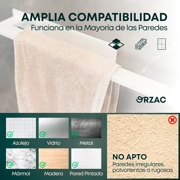 Toallero Rectangular 39_3 cm - Blanco -- Alburnus-Shop (6)