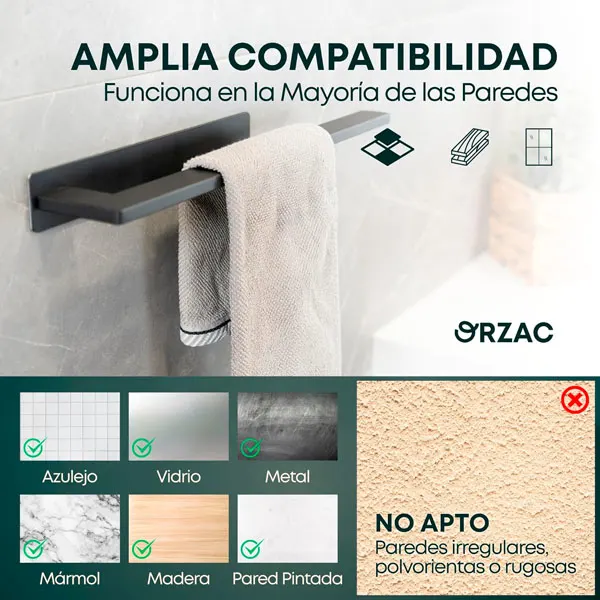 Toallero Rectangular 39_3 cm - Negro -- Alburnus-Shop (6)