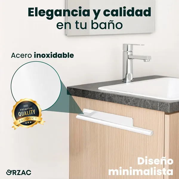 Toallero Redondo 39 cm Blanco--Alburnus-Shop (3)