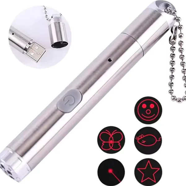 Linterna LED Recargable para Gatos